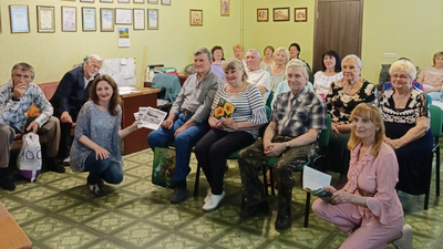 Бібліодесант до Територіального центру надання соціальних послуг Немишлянського району