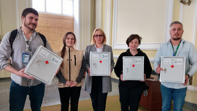 Подяка Action Against Hunger за передачу комплектів першої домедичної допомоги
