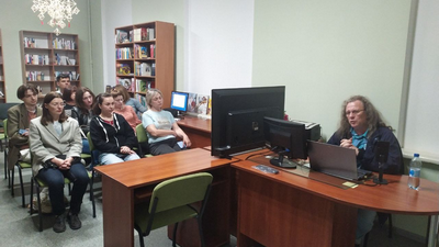 Зустріч з кінознавцем, істориком кіно, професором Володимиром Миславським