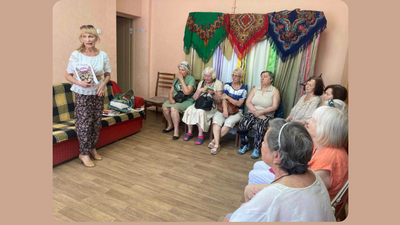 Бібліодесант до територіального центру надання соціальних послуг Основ’янського району