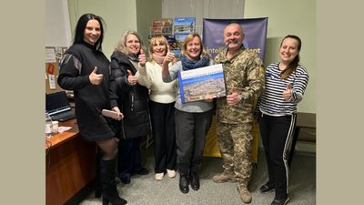 Творча зустріч з Василем Білоусом «Мегапанорами Харкова»