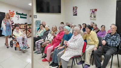 Музично-літературний десант до пансіонату для людей поважного віку «Батьківський затишок»