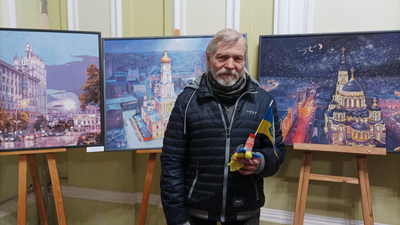 Презентація персональної виставки картин Миколи Солом’яного «Харків незламний»