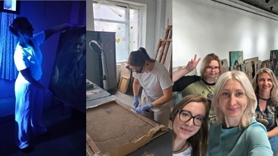 Презентація проєкту «ДеАрхівація. Живопис з методфонду ХДАДМ»