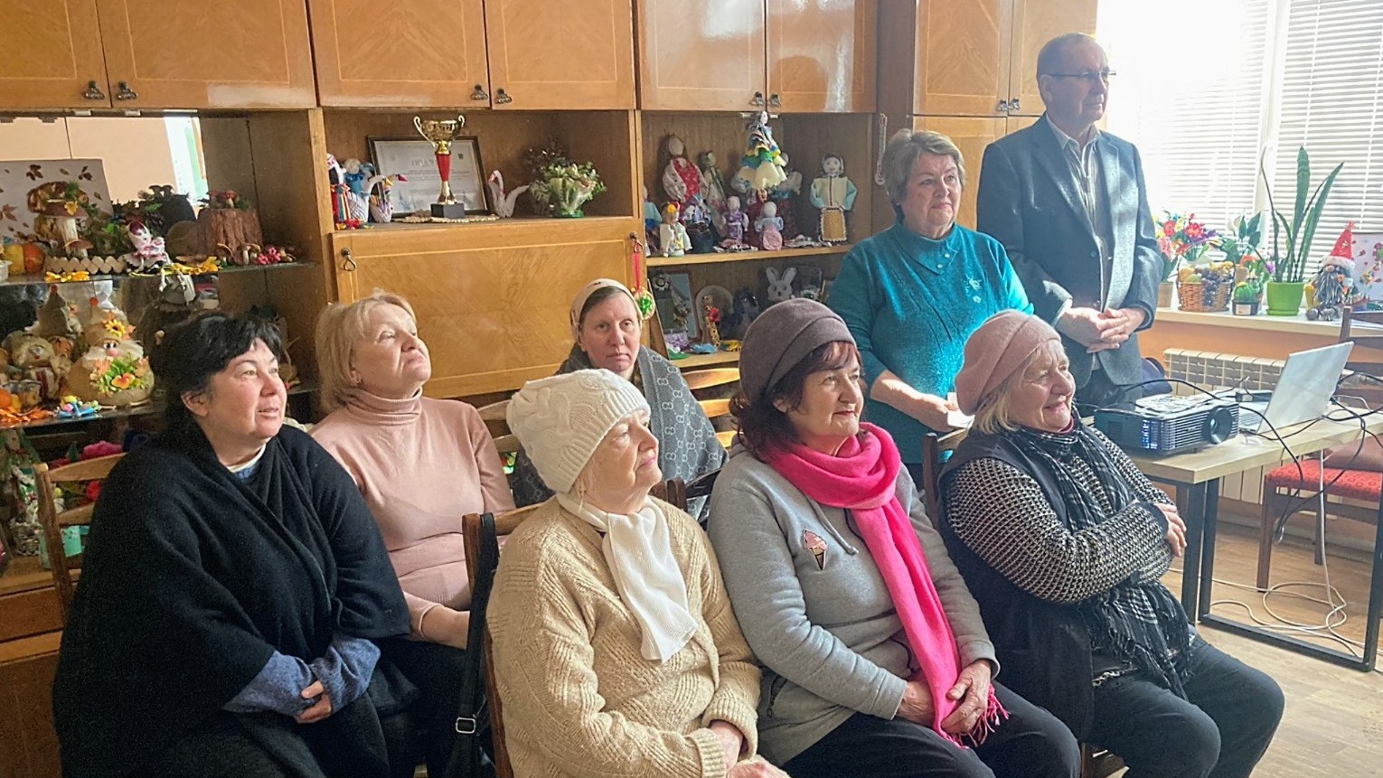 Захід, присвячений першому космонавту незалежної України Леоніду Каденюку в Основ’янському терцентрі