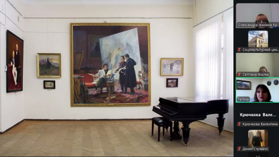 Мистецька онлайн-година «Художня спадщина Кобзаря»