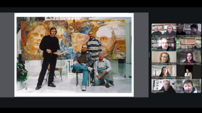 Онлайн-презентація книги «Єдність несхожих: художнє об’єднання “Буриме”»