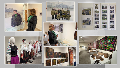 Короленківці відвідали виставку про Чорнобиль у Києві