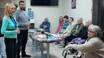 Тепло зустрічей: бібліобус знову зібрав друзів у «Батьківському затишку»